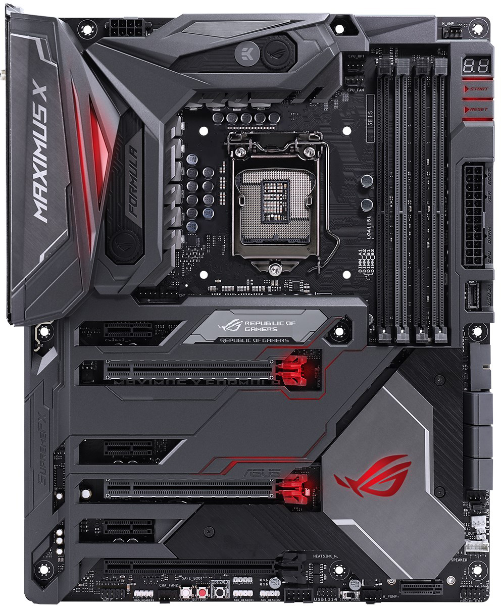 Asus ROG Maximus X Formula - Motherboard Specifications On MotherboardDB